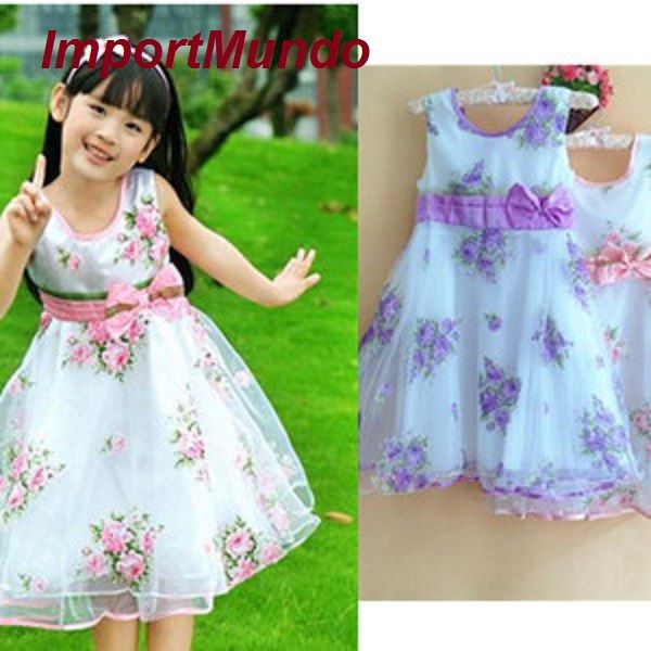 Vestido Flor de Menina